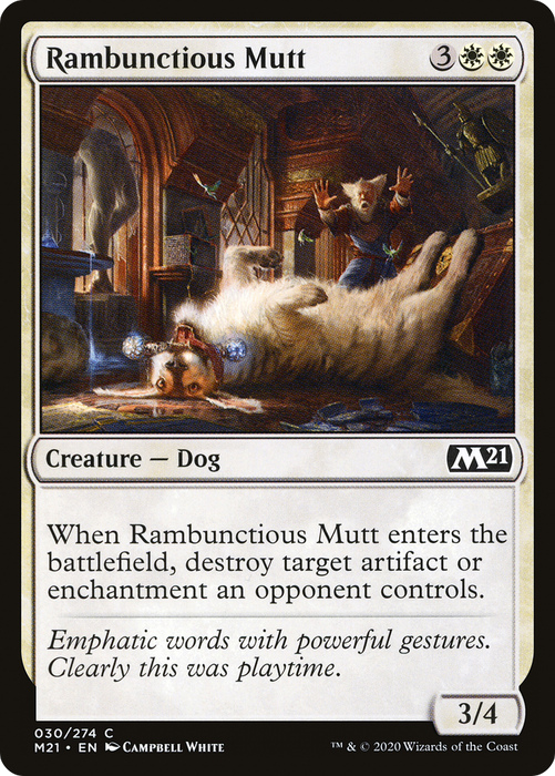 Rambunctious Mutt (M21-030) - common