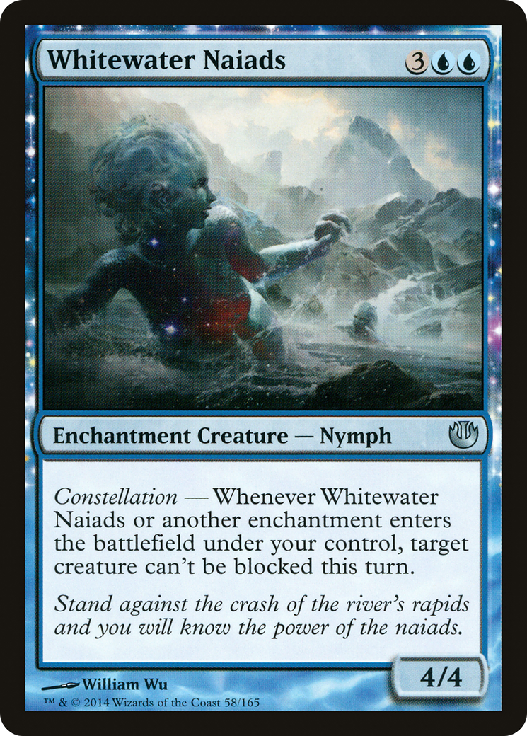 Whitewater Naiads (JOU-058) - uncommon: (enchantment) - Foil