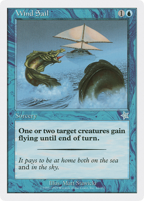 Wind Sail (S99-062) - uncommon