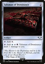 Talisman of Dominance (40K-255) - uncommon