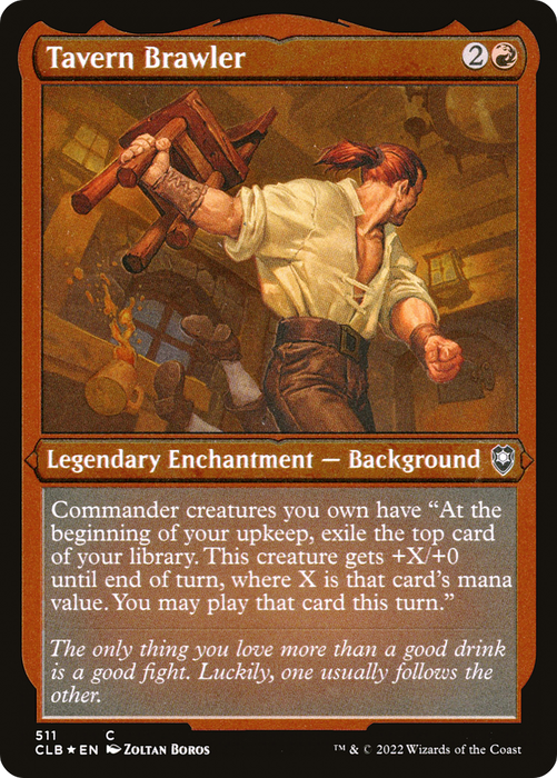 Tavern Brawler (CLB-511) - common - Etched Foil