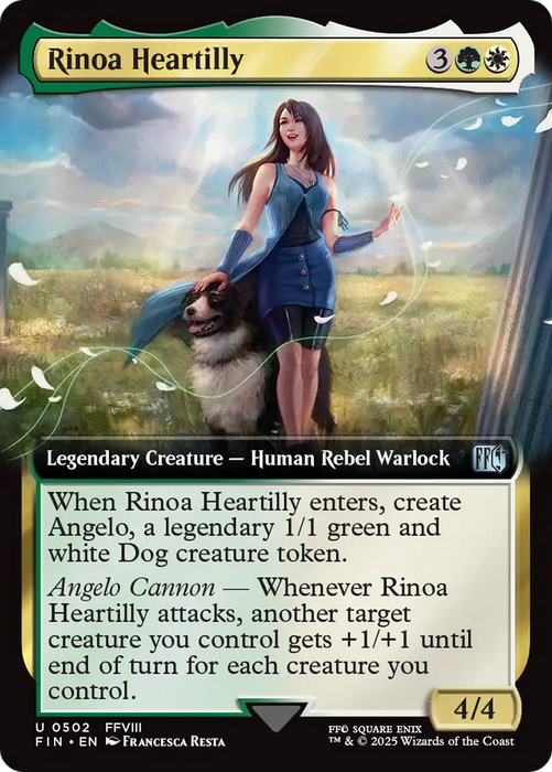 Rinoa Heartilly (FIN-502) - uncommon: (Extended Art)