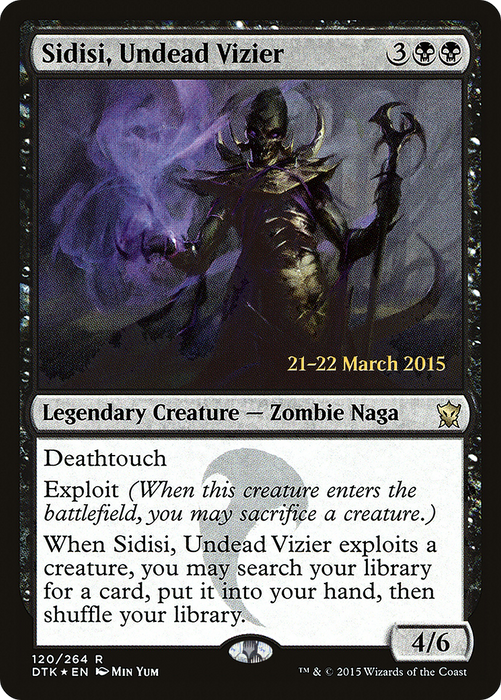 Sidisi, Undead Vizier (PRE-120S) - rare - Foil
