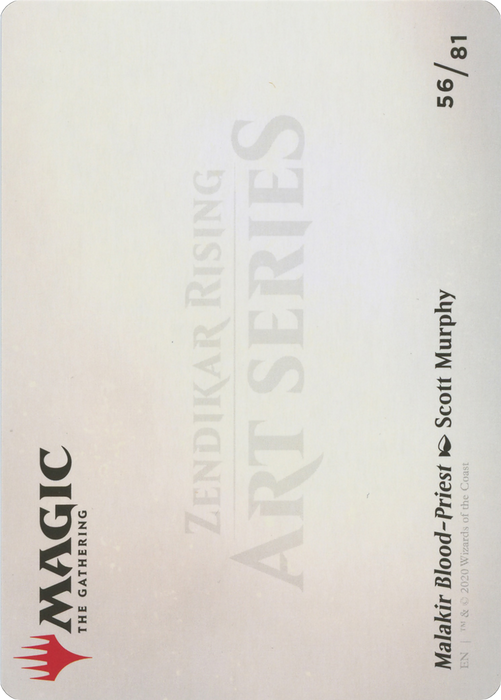 Malakir Blood-Priest // Malakir Blood-Priest (AZNR-056) - common (Borderless)