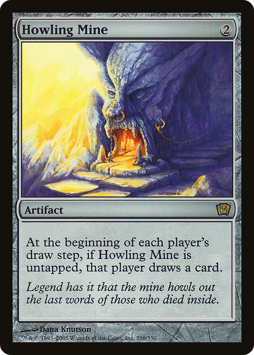 Howling Mine (9ED-298★) - rare - Foil