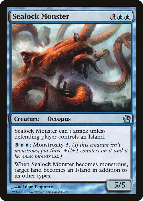Sealock Monster (THS-062) - uncommon - Foil
