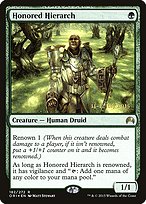 Honored Hierarch (PRE-182S) - rare - Foil