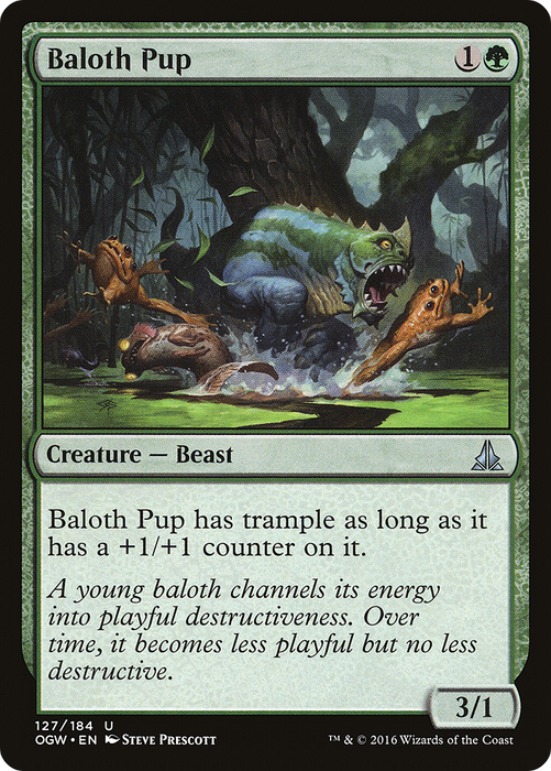 Baloth Pup (OGW-127) - uncommon - Foil