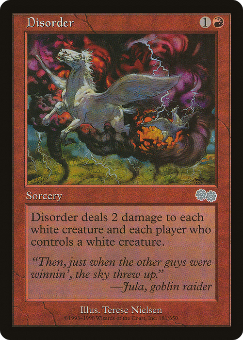 Disorder (USG-181) - uncommon