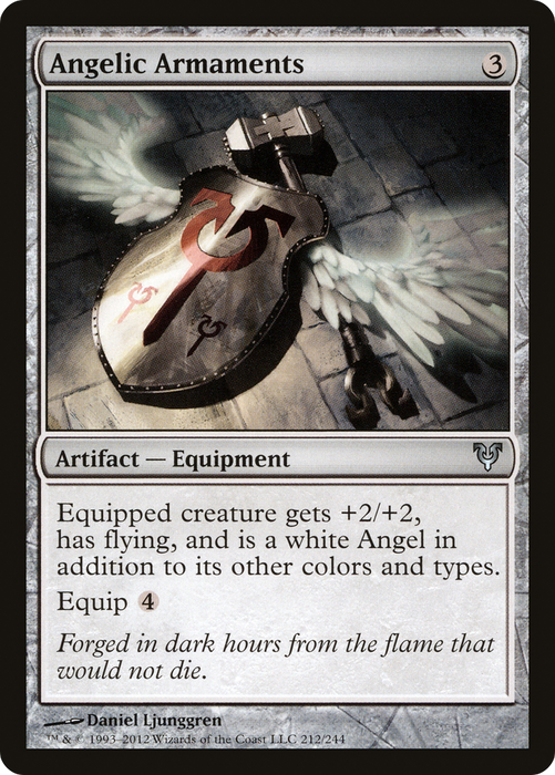 Angelic Armaments (AVR-212) - uncommon - Foil