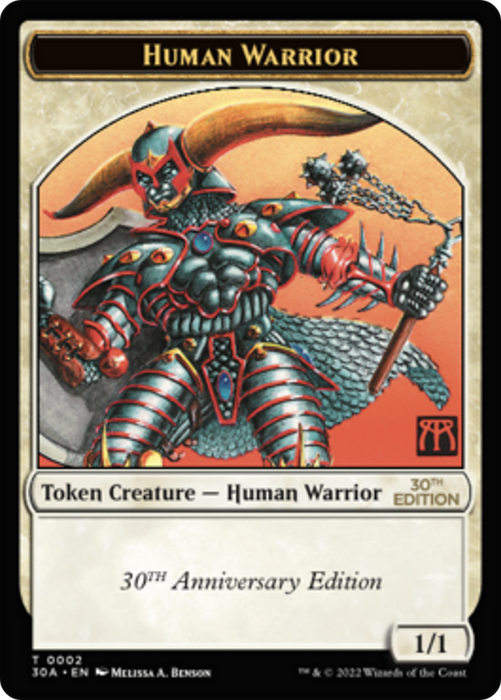 Human Warrior (30A-002) - common