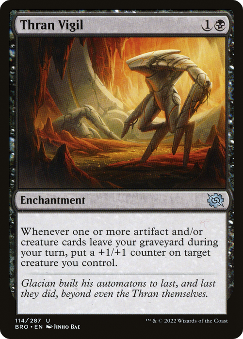 Thran Vigil (BRO-114) - uncommon