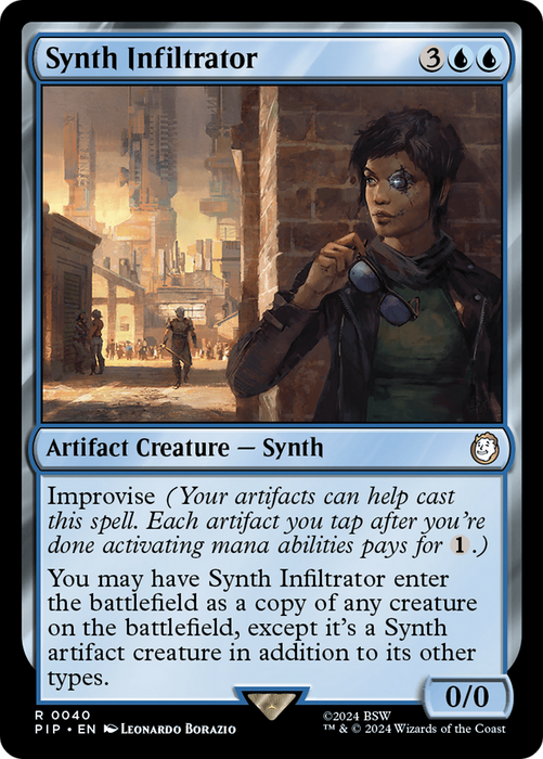 Synth Infiltrator (PIP-040) - rare - Foil