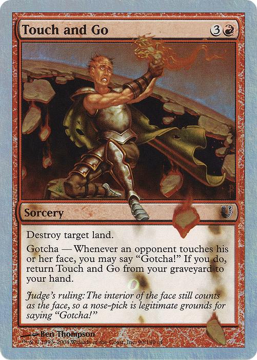 Touch and Go (UNH-90★) - common - Foil