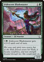 Iridescent Blademaster (MOM-195) - common - Foil