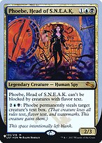 Phoebe, Head of S.N.E.A.K. (LIST-052) - mythic - Foil
