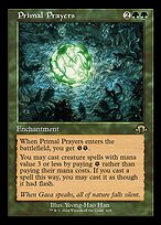 Primal Prayers (MH3-429) - rare - Foil