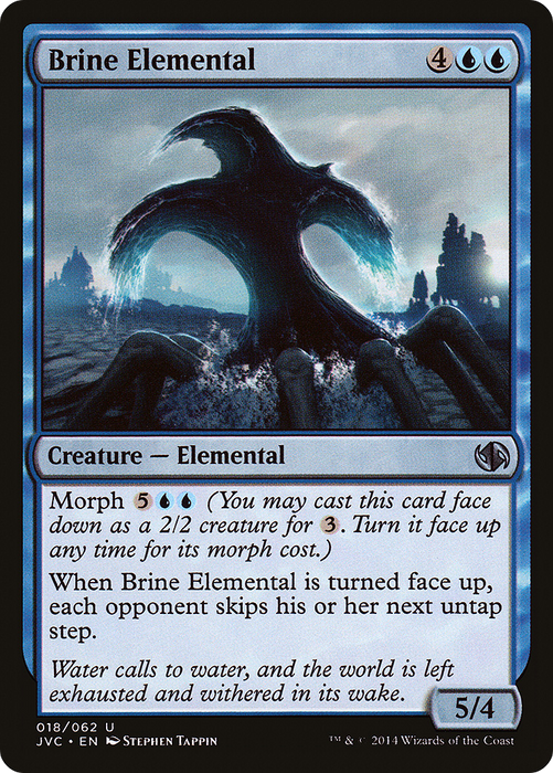 Brine Elemental (DD3-018) - uncommon