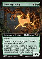 Enduring Vitality (DSK-381) - rare: (Extended Art, enchantment) - Foil