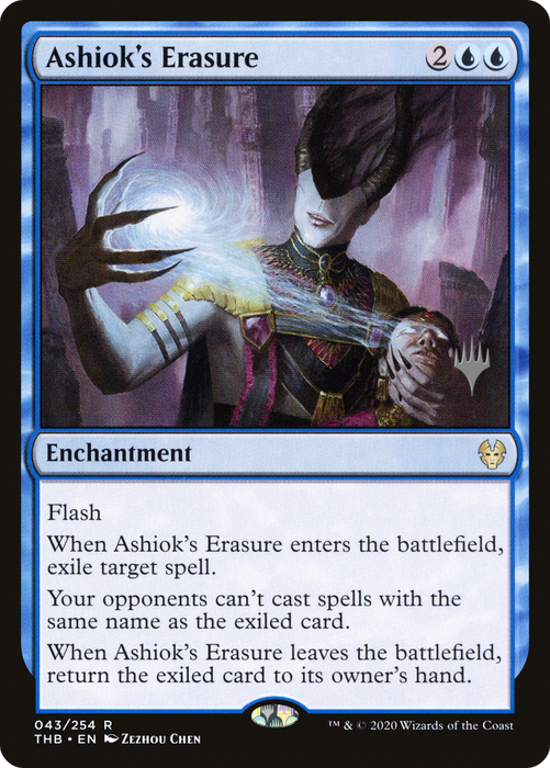 Ashiok's Erasure (PPTHB-43P) - rare