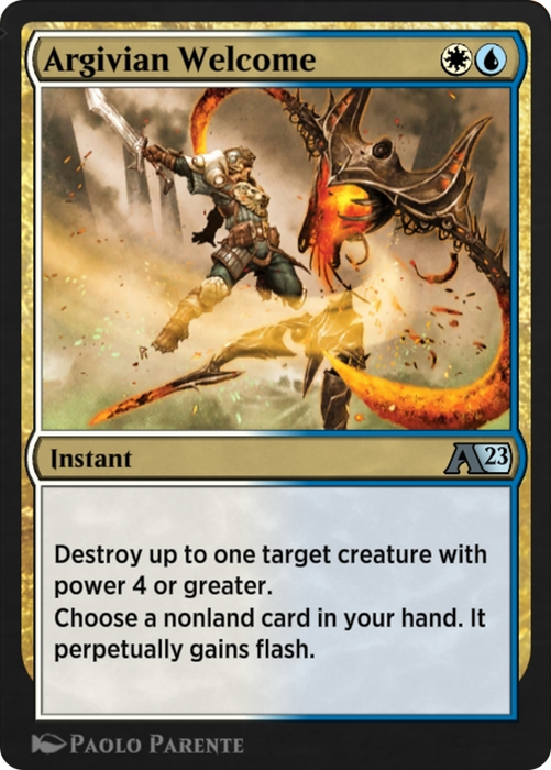 Argivian Welcome (YBRO-016) - uncommon