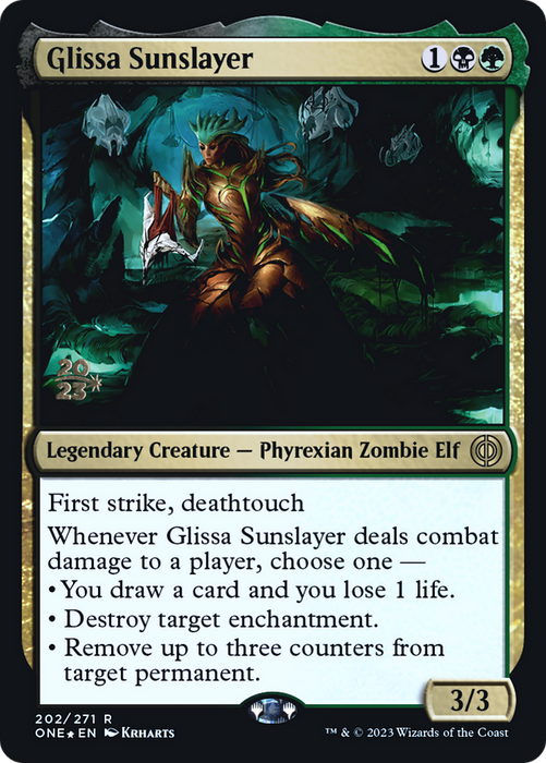 Glissa Sunslayer (PRE-202S) - rare - Foil