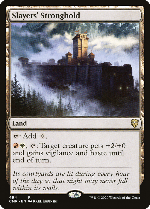 Slayers' Stronghold (CMR-494) - rare