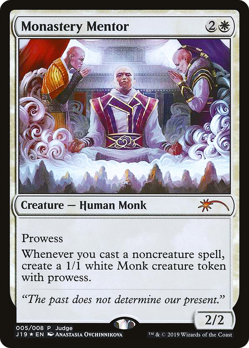 Monastery Mentor (JDG-005) - mythic - Foil