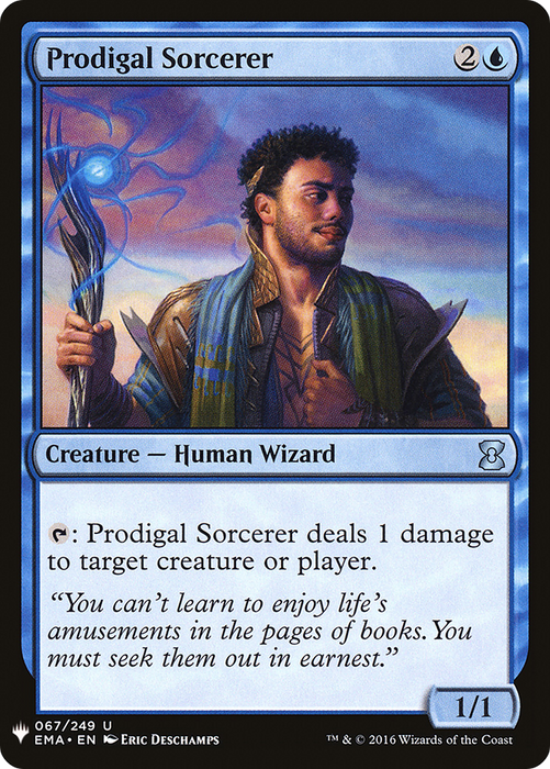 Prodigal Sorcerer (LIST-EMA-67) - uncommon