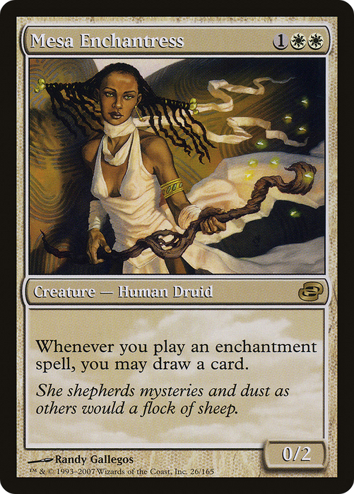 Mesa Enchantress (PLC-026) - rare: (colorshifted) - Foil