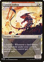 Canyon Jerboa (LIST-ZNR-290) - uncommon: (Showcase)