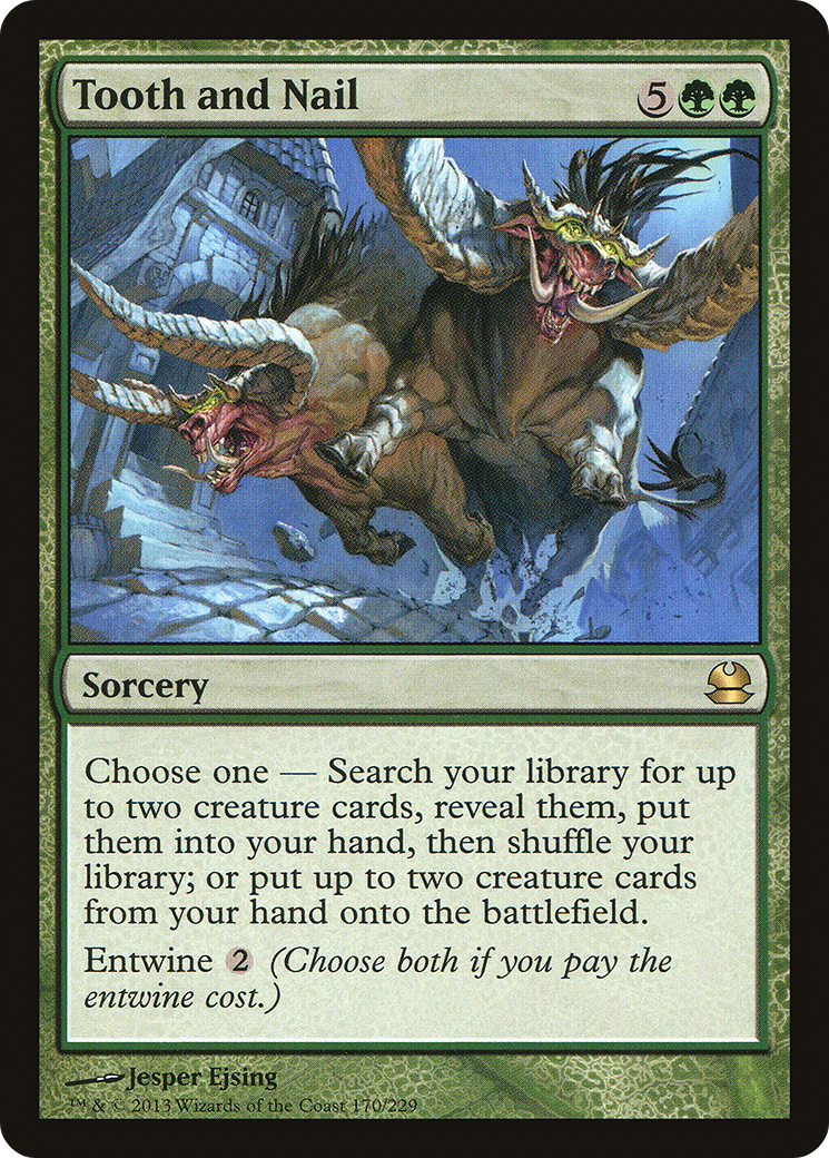 Tooth and Nail (MMA-170) - rare