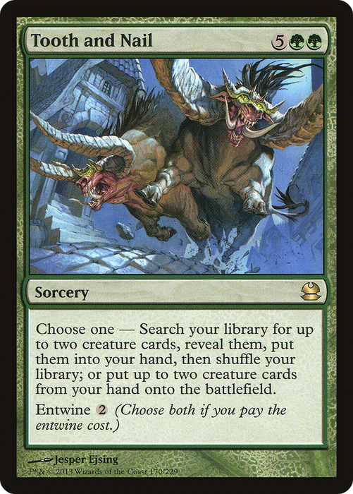 Tooth and Nail (MMA-170) - rare - Foil