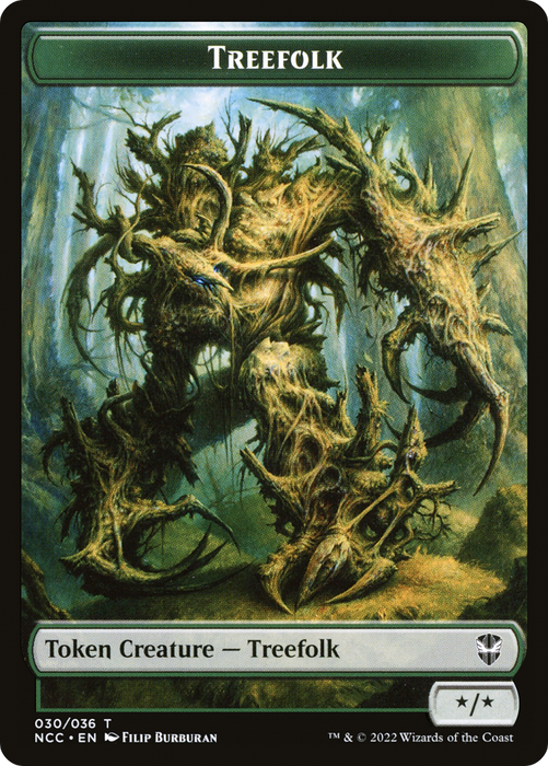 Treefolk (TNCC-030) - common - Foil