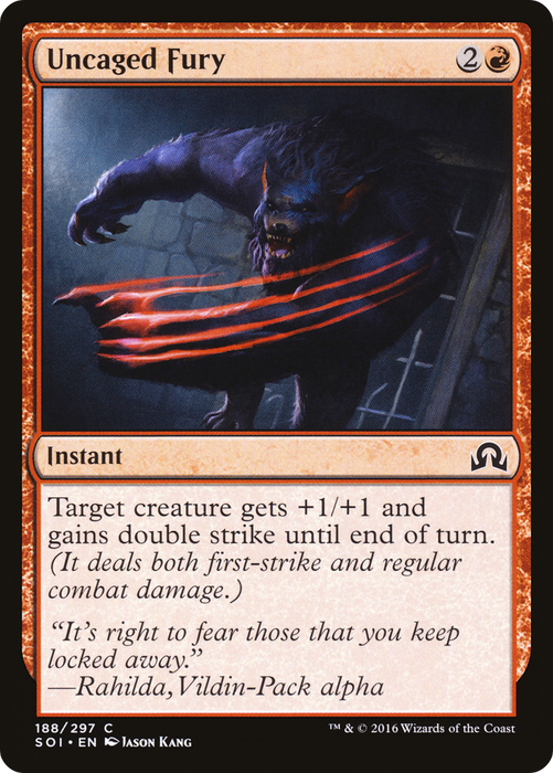 Uncaged Fury (SOI-188) - common - Foil