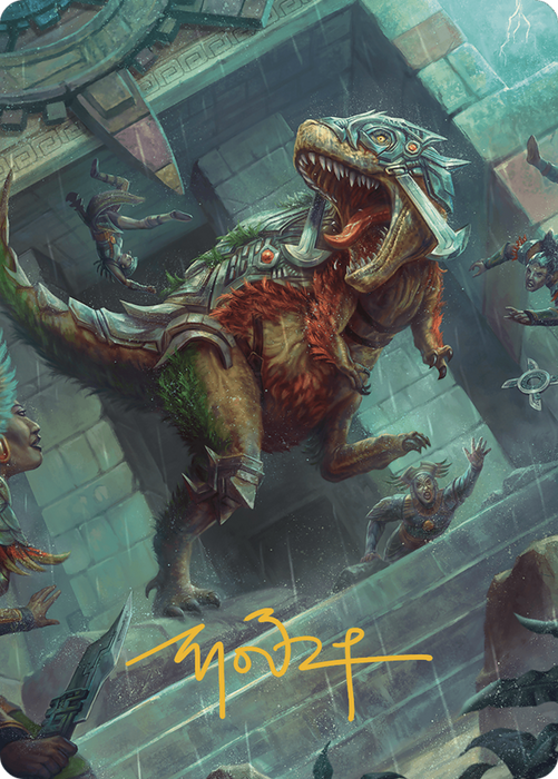 Carnage Tyrant // Carnage Tyrant (ALCI-066) - common (Borderless) - Foil