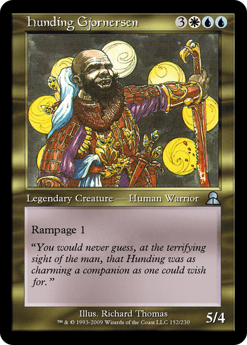 Hunding Gjornersen (ME3-152) - uncommon - Foil