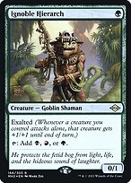 Ignoble Hierarch (PRE-166S) - rare - Foil