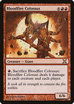 Bloodfire Colossus (10E-191) - rare - Foil