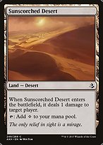 Sunscorched Desert (AKH-249) - common - Foil