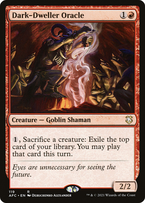 Dark-Dweller Oracle (AFC-119) - rare