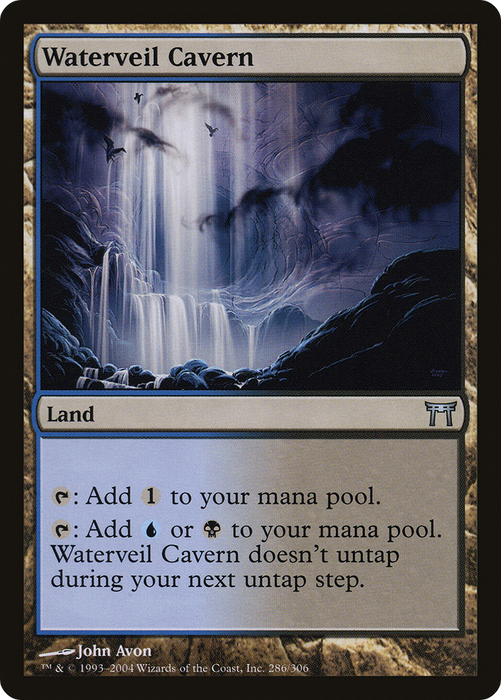 Waterveil Cavern (CHK-286) - uncommon - Foil