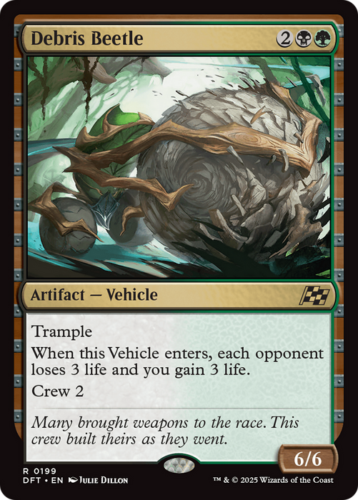 Debris Beetle (DFT-199) - rare