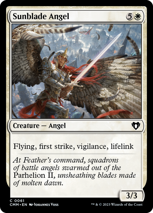 Sunblade Angel (CMM-061) - common - Foil
