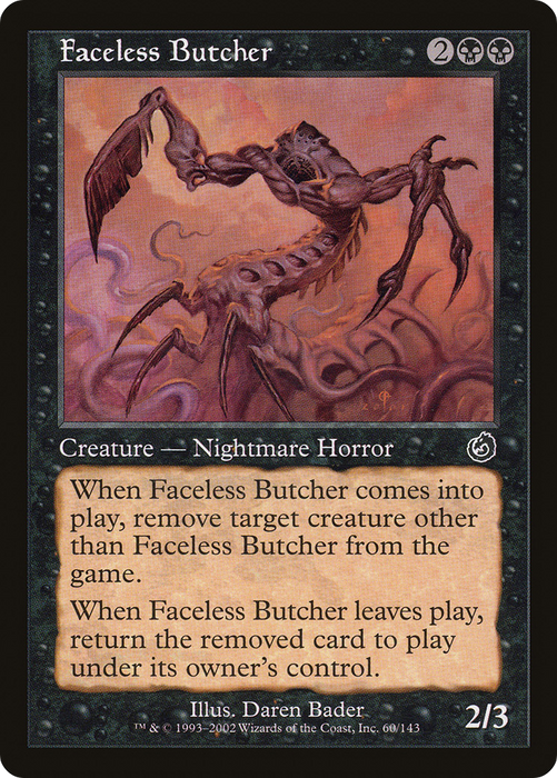 Faceless Butcher (TOR-060) - common