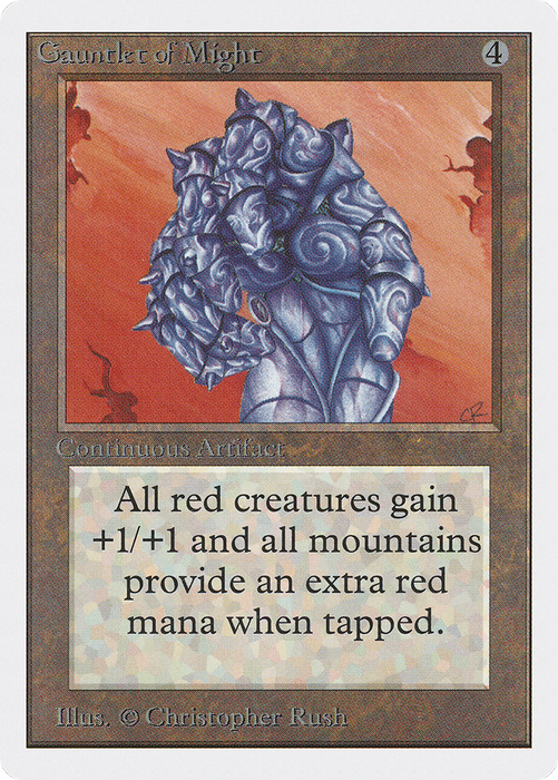 Gauntlet of Might (2ED-245) - rare