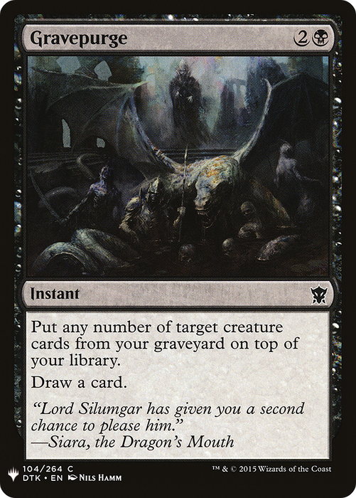 Gravepurge (LIST-DTK-104) - common