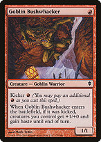 Goblin Bushwhacker (ZEN-125) - common - Foil