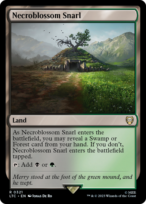Necroblossom Snarl (LTC-321) - rare