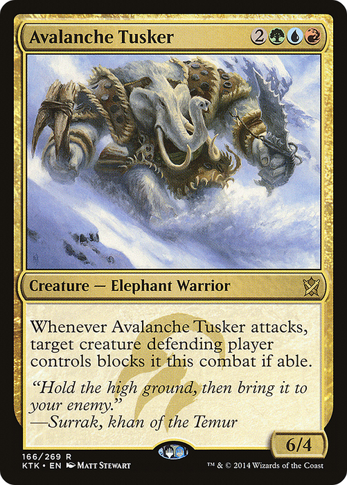Avalanche Tusker (KTK-166) - rare